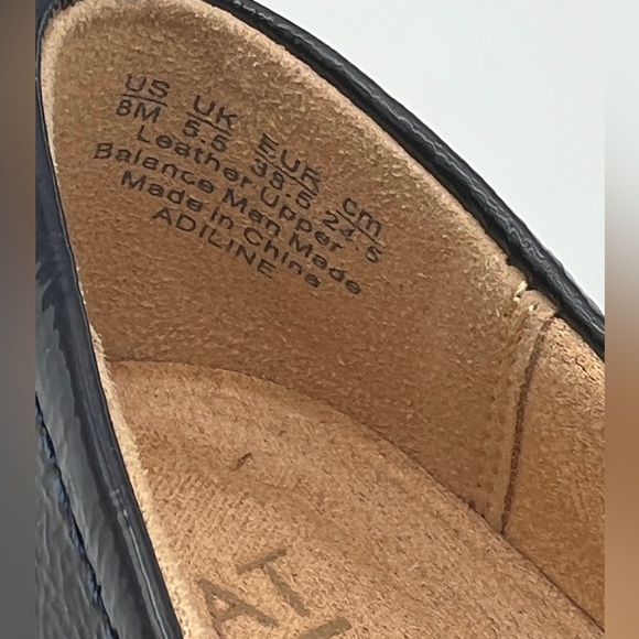 NATURALIZER Adline Navy/Black Patent Leather Loafer Women’s Size 8M NEW WITH BOX - Picture 14 of 15